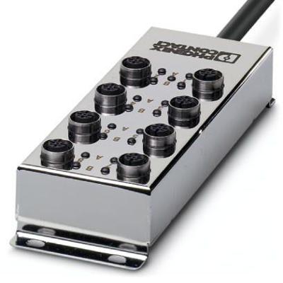 Phoenix Contact SACB-8/16-L- 5,0PVC FB 1555541 Passieve sensor/actorbox M12-verdeler met metalen schroefdraad 1 stuk(s) Phoenix Contact SACB-8/16-L- 5,0PVC FB 1555541 Passieve sensor/actorbox M12-verdeler met metalen schroefdraad 1 stuk(s)