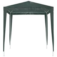 Partytent professioneel 2x2 m groen - thumbnail
