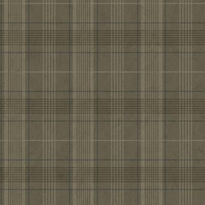 Dutch Wallcoverings Behang Annuell Ruit Bruin 11020