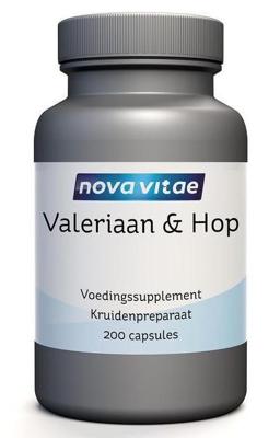Nova Vitae Valeriaan & hop 200 Capsules
