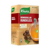 Knorr drinkbouillon rundvlees, 175 ml, doos van 80 stuks - thumbnail