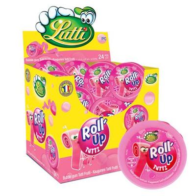 Lutti - Roll'Up Tutti Frutti - 24 stuks Lutti - Roll'Up Tutti Frutti - 24 stuks
