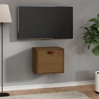 Wandkast 40x30x35 cm massief grenenhout honingbruin - thumbnail