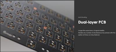 Ducky One 3 TKL toetsenbord USB Zilver