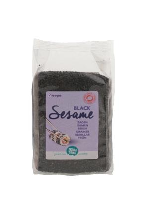 TerraSana Sesamzaad zwart ongepeld bio 175 Gram