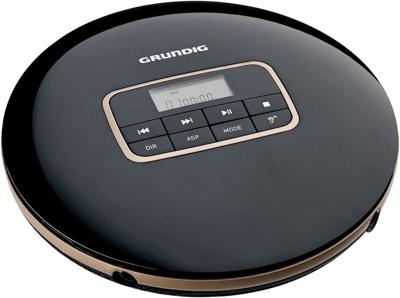 Grundig GCP1010 Discman CD, CD-R, CD-RW, MP3 Zwart