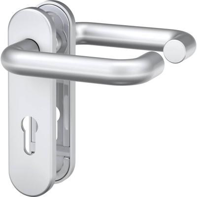 Basi 7519-0501 Deurkruk met sleutelschild Basi 7519-0501 Deurkruk met sleutelschild