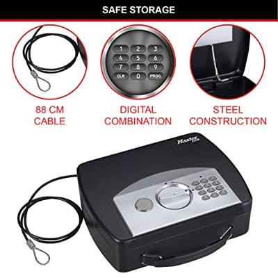 Master Lock P40020 Documenthouder (b x h x d) 74 x 254 x 201 mm Zwart Master Lock P40020 Documenthouder (b x h x d) 74 x 254 x 201 mm Zwart
