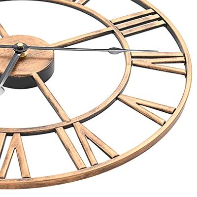 VidaXL Wandklok 40 cm metaal goudkleurig VidaXL Wandklok 40 cm metaal goudkleurig