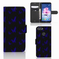 Huawei P Smart Telefoon Hoesje Vlinder Patroon - thumbnail