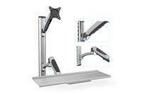 Digitus DA-90354 27 Roestvrijstaal flat panel muur steun - thumbnail