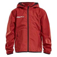 Craft 1905997 Jacket Rain JR - Bright Red/Black - 146/152 - thumbnail