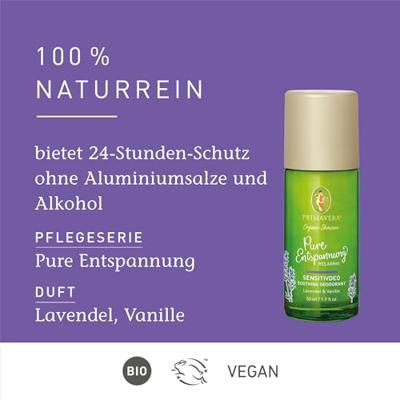 Primavera Deodorant relaxing soothing 50 Milliliter