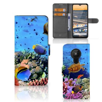 Nokia 5.3 | Telefoonhoesje | Met pasjeshouder | Vissen Nokia 5.3 | Telefoonhoesje | Met pasjeshouder | Vissen