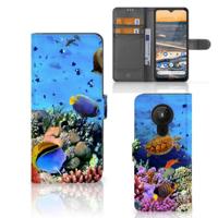 Nokia 5.3 | Telefoonhoesje | Met pasjeshouder | Vissen - thumbnail