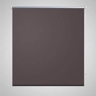VidaXL Rolgordijn verduisterend 124,4 x 175 cm stofbreedte 120 cm koffiebruin