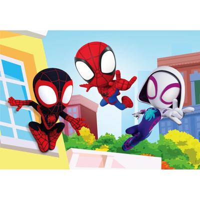 Clementoni Supercolor Puzzel Spidey and His Amazing Friends 2x20 Stukjes