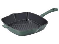 SILVERCREST Gietijzeren grillpan 24 cm (Groen) - thumbnail