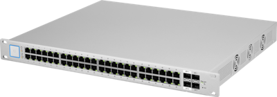 Ubiquiti UniFi US-48-500W Géré L2 Gigabit Ethernet (10/100/1000) Connexion Ethernet, supportant l'alimentation via ce