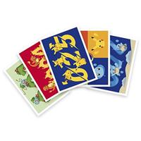 Pokemon Gen 1 Starters - Postcards Set - thumbnail