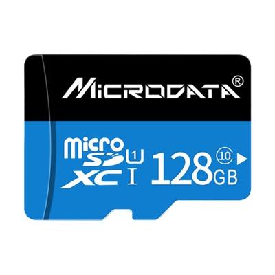 MICROGEGEVENS 128GB U1 blauw en zwart TF (Micro SD) geheugenkaart MICROGEGEVENS 128GB U1 blauw en zwart TF (Micro SD) geheugenkaart