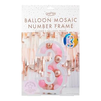 Ballon Mozaïek Kit Cijfer 3