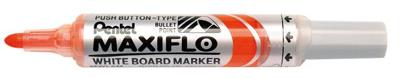 Whiteboardmarker pentel mwl5m 3mm oranje