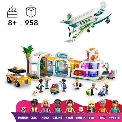 LEGO FRIENDS 42656 Heartlake City Luchthaven en Vliegtuig