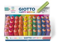 Gom Giotto Happy Gomma Multicolour 40 Onderdelen - thumbnail