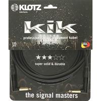 Klotz KIKKG3.0RRSW instrumentkabel TS 6.3mm jack haaks zwart 3m - thumbnail
