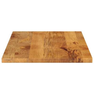 Tafelblad rechthoekig 120x70x2,5 cm massief mangohout