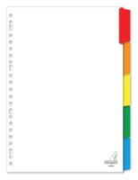 Tabbladen A4 23 rings karton - thumbnail