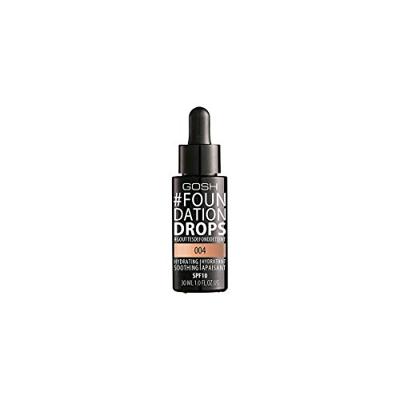 Gosh Foundation Drops SPF10 30ml 002 Ivory Dames Gosh Foundation Drops SPF10 30ml 002 Ivory Dames