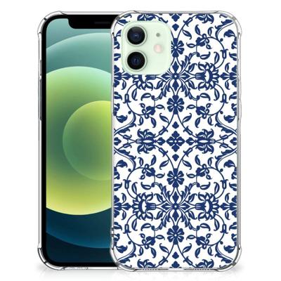 iPhone 12 Mini Case Flower Blue iPhone 12 Mini Case Flower Blue