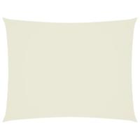 Zonnescherm rechthoekig 3,5x5 m oxford stof crmekleurig - thumbnail