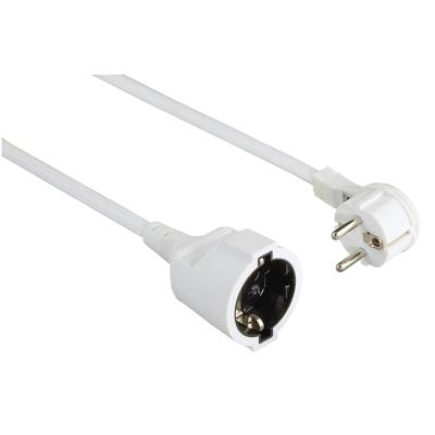 Hama 00047865 Stroom Verlengkabel Wit 3 m H05VV-F 3G 1,5 mm²
