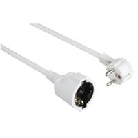 Hama 00047865 Stroom Verlengkabel Wit 3 m H05VV-F 3G 1,5 mm² - thumbnail