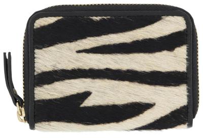 HEMA Portemonnee Zebra Zwart/wit