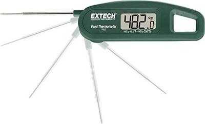 Extech TM55 Insteekthermometer Meetbereik temperatuur -40 tot 250 °C Extech TM55 Insteekthermometer Meetbereik temperatuur -40 tot 250 °C