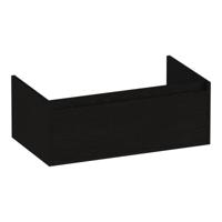 Brauer Hope - Onderkast - 80 cm - met 1 Softclose Lade Greeploos en 1 Sifon Uitsparing - Timber Black - thumbnail
