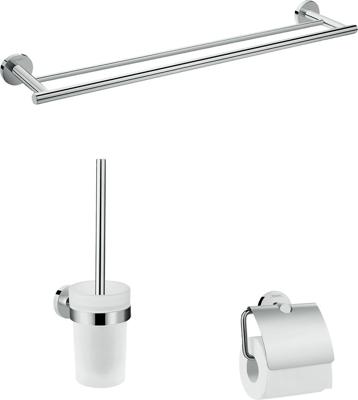 Hansgrohe Logis Universal badaccessoireset 3 in 1, chroom