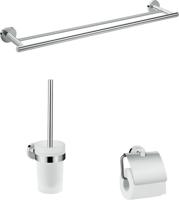 Hansgrohe Logis Universal badaccessoireset 3 in 1, chroom - thumbnail