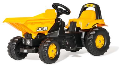 Rolly Toys traptractor RollyKid Dumper JCB junior geel