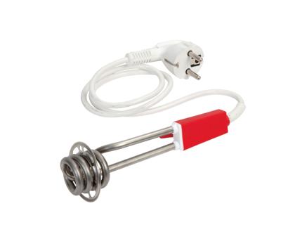 Quality camp Reisdompelaar 230V 350W Rood