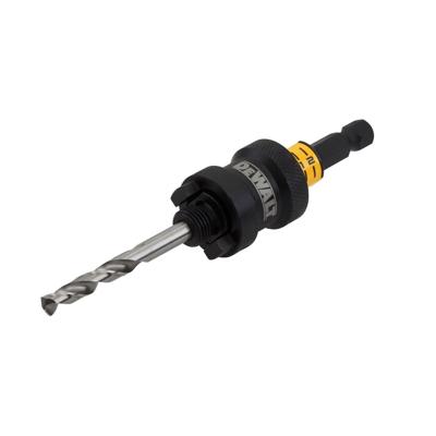 DeWalt DT20626-QZ Quick Connect Adapter | 3/8&apos;&apos; | Voor 14-30 mm Gatzagen | met Multimaterial Centreerboor - DT20626-QZ