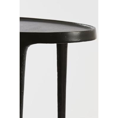 Light & Living Bijzettafel 'Arica' Set van 2 stuks, kleur Mat Zwart