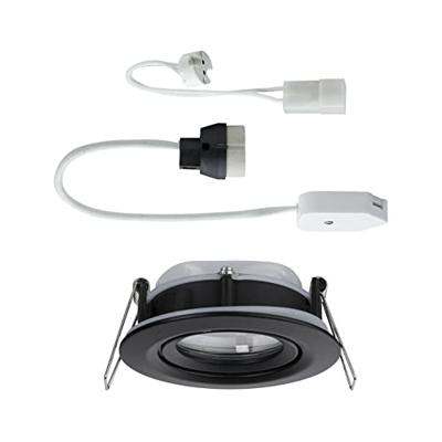 Paulmann 92460 Nova Plus LED-inbouwlamp LED GU10 Zwart (mat)