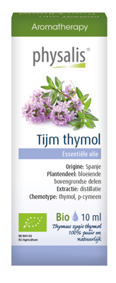 Physalis Tijm rode bio 10 Milliliter Physalis Tijm rode bio 10 Milliliter
