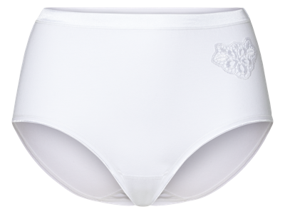 esmara 2 Dames onderbroeken (Wit, S (36/38))