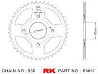 RK Chain wheel 530 35z steel silver - thumbnail